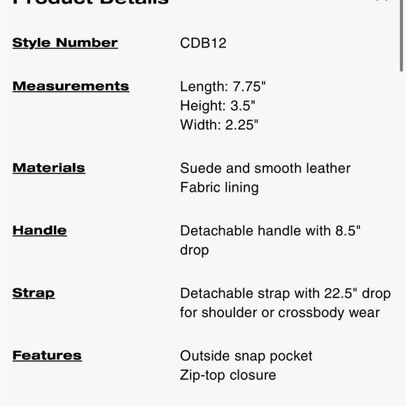 Coach Ashton MINI Shoulder Bag - Picture 11 of 11